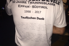 T-Shirt Ranzinger Devils - 20 Jahre Trainingslager in Eppan 1998-2017