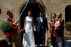 Hochzeitspalliern von Lukas und Manuela, Mai 2012